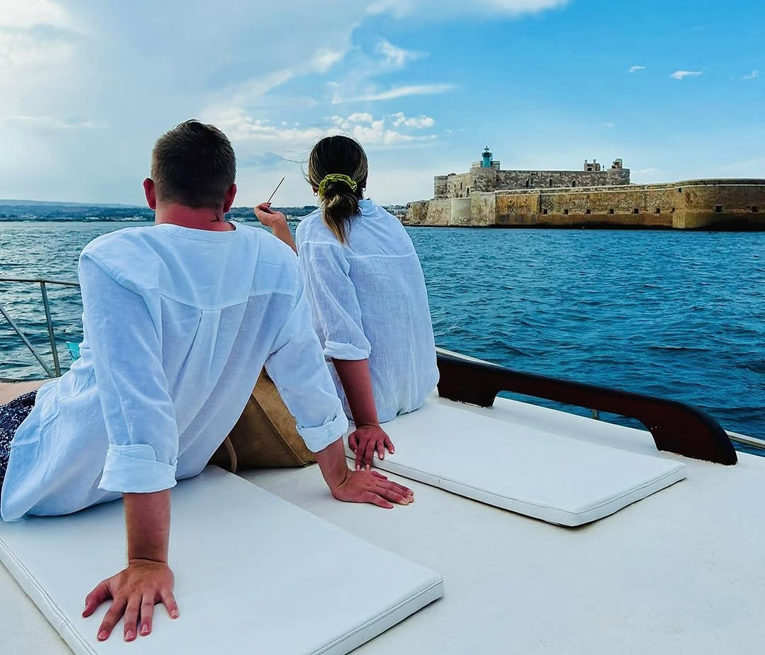 panorami e tramonti in barca a siracusa